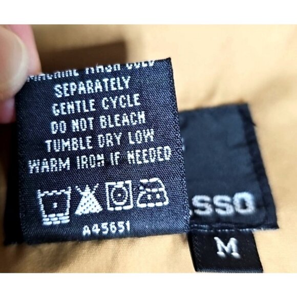 Dennis Basso Womens Sz M Microfiber Jacket Leopard Lining Water Resistant A45651 - Picture 8 of 8